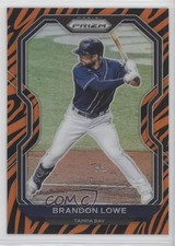 2021 Panini Prizm Tier II Tiger Stripes Prizm Brandon Lowe #192 0c2