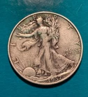 FOUR WALKING LIBERTY HALF, 1934 D,  1937 S, 1941 S, 1942 S, XLNT COND