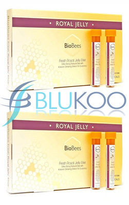 BioBees Gelée Royale Elixier 10 Fläschchen - Energie & Immununterstützung (2er Pack)