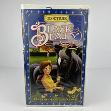 Goodtimes Black Beauty Vintage (VHS 1995) Clamshell Animated Movie