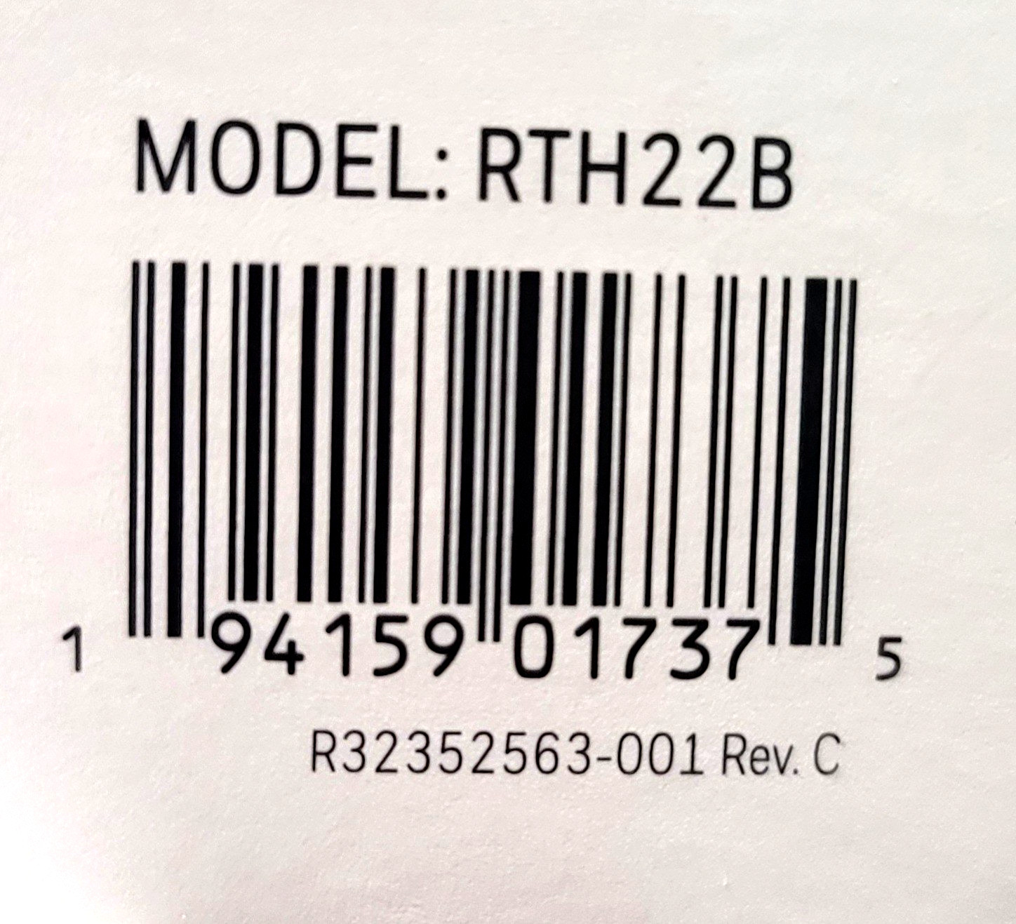Honeywell Home X2P Programmable Thermostat, Conventional/Heat Pump RTH22B