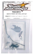 Team Durango TD230013 Front Anti Roll Bar Set DEX410 v3 v4 v5 DEX410R DESC410R