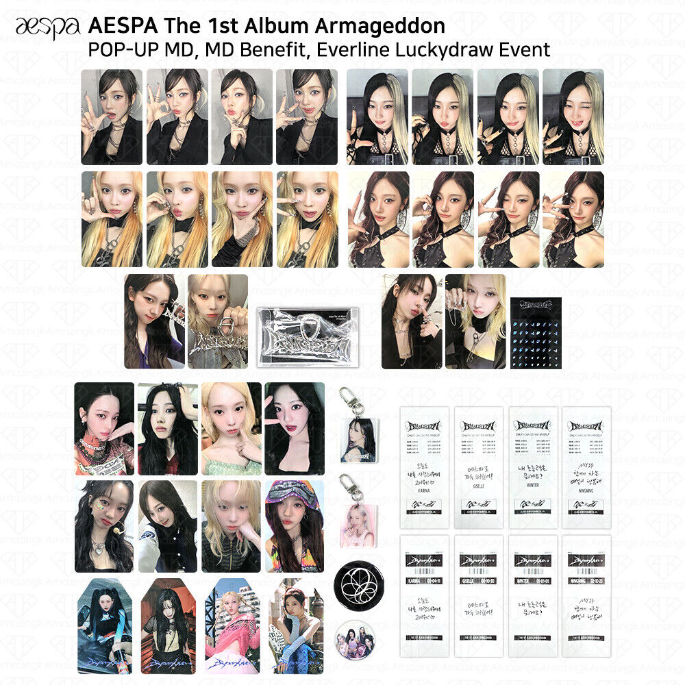 Aespa Armageddon Offline POP UP MD Benefit Everline Aespa Armageddon Offline POP UP MD Benefit Everline