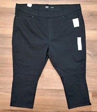 Levi's Jeans Womens Black Capri Pull On High Totally Signature Shaping 28xW39