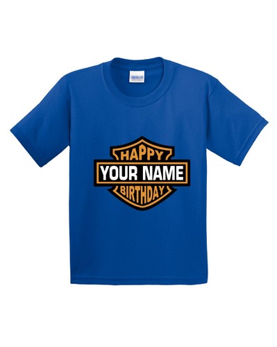 Personalized Happy Birthday Custom Kid's T-Shirt Casual USA Funny Party Gift New - Picture 5 of 15