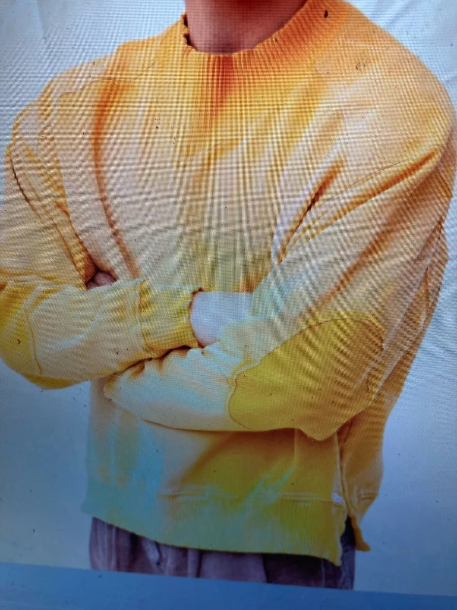 Faded hotsell yellow sweatshirt