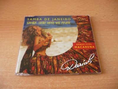 Single CD Dariah - Samba de Janeiro - Samba - Liebe Heiss wie Feuer - 1997