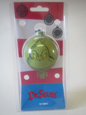 Dr. Seuss' How the Grinch Stole Christmas Round Bauble Ball Xmas Tree Ornament