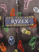 RYZEX Tie 100 Silk