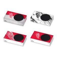 OFFICIAL NHL DETROIT RED WINGS VINYL SKIN DECAL FOR XBOX SERIES S CONSOLE