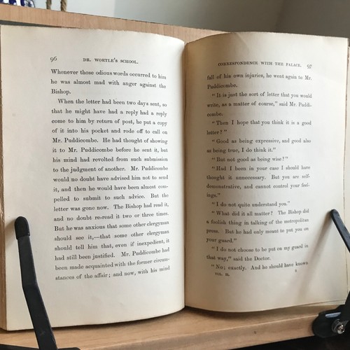 1881 Trollope’s Doctor Wortle’s School - First Edition - Complete in Two Volumes - Picture 11 of 12