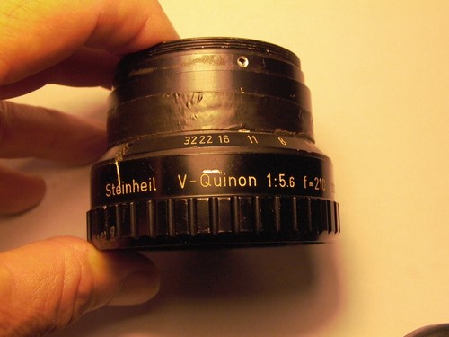 ILex Paragon Anastigmat F:4.5 E.F. 8 1/2" series S no.50157 Steinheil V-Quinon - Picture 7 of 7