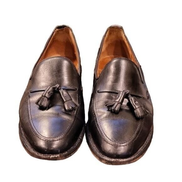 NEW Allen Edmonds Grayson Slip-On Penny Loafers 10E BLACK Allen Edmonds Grayson Shoes Size 10 C Mens Black Tassled  main image 4