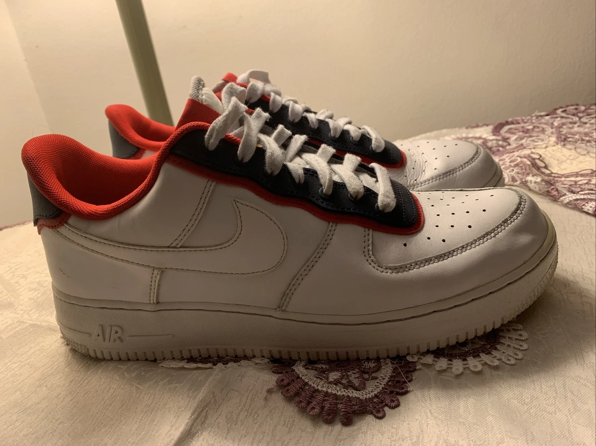 Nike Air Force 1 07 LV8 Double Layer Obsidian Red 2019 Size 11