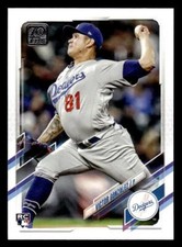 2021 Topps Update #US76 Victor Gonzalez Rookie Card Los Angeles Dodgers