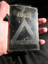 2 ANTIQUE KODAK METAL FILM PLATES MADE IN GERMANY USED - 6" X 4" - SC-11