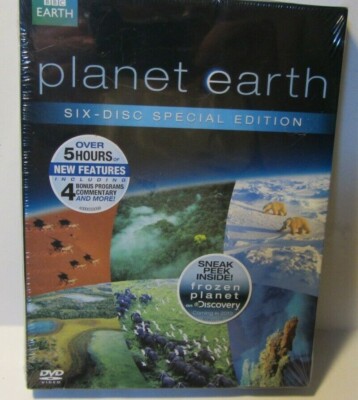 BBC  Planet Earth Six-Disc Special Edition DVD Set Brand New Sealed