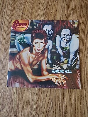 David Bowie diamond dogs vinyl LP レコード David Bowie - Diamond Dogs (UK 1st pressing vinyl LP
