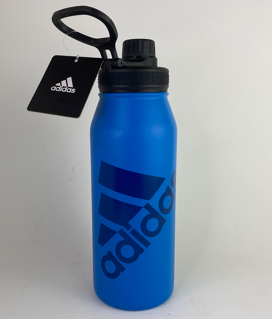 Adidas Originals 32 Oz Stainless Steel 1L Metal Water Bottle Blue/Marine 24/12hr eBay