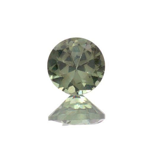 (2.5mm - 8mm) Round Lab Created Green #149 Spinel - Picture 1 of 1