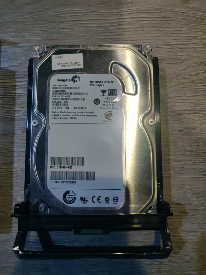 1.5TB Total Storage 3.5" Sata Hard Drives -see Notes - Image 4 of 4
