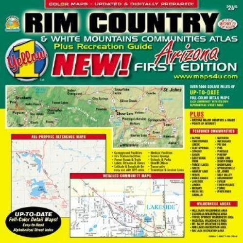 Map Rim County Az by Other Publisher Map/Atlas and Wide World Of Maps ...