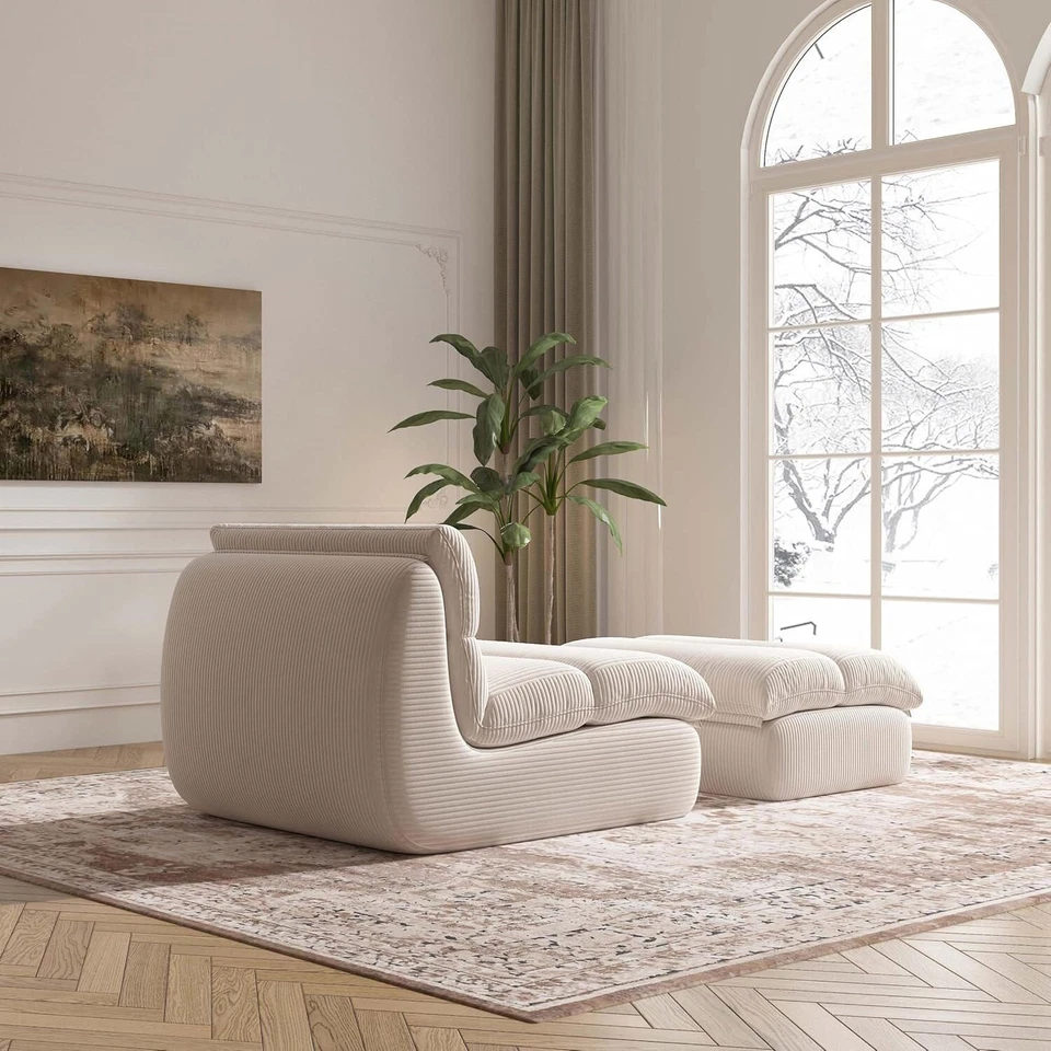 Sofá cama diván sofá cama sofá cama silla de ocio sofá perezoso chaise salón recamier Foto 2 de 4