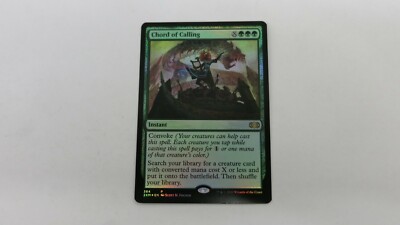 FOIL CHORD OF CALLING DOUBLE MASTERS PROMO MTG Magic Gathering NM ...