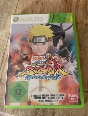 Naruto Shippuden: Ultimate Ninja Storm Generations (Microsoft Xbox 360, 2012)
