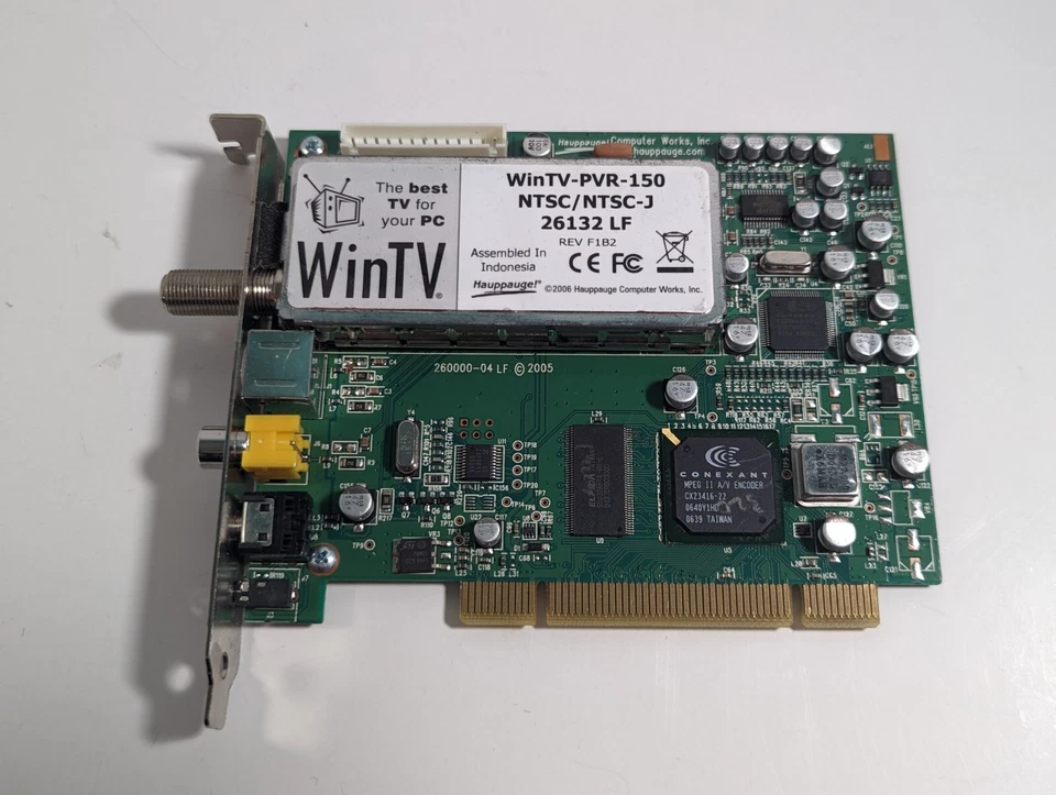 2x WinTV Tuner Cards WinTV GO PLUS NTSC 44981 LF & WinTV PVR-150 NTSC 26132 LF - Image 3 of 4
