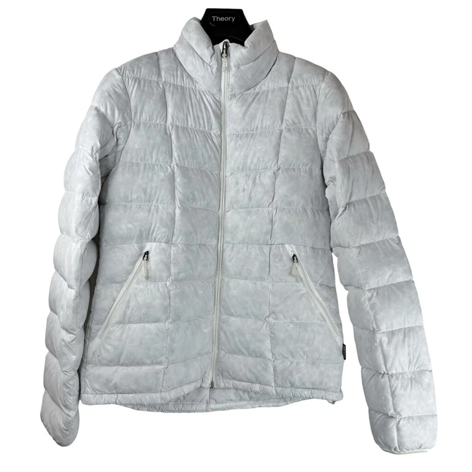 REI Co-op masculino unissex branco salpicado com zíper bolsos/bolsos internos P - Imagem 2 de 4