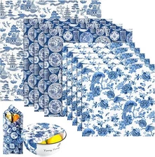 9PK Reusable Beeswax Wraps XL M S for Bread Cheese Sandwich Eco Friendly Storage