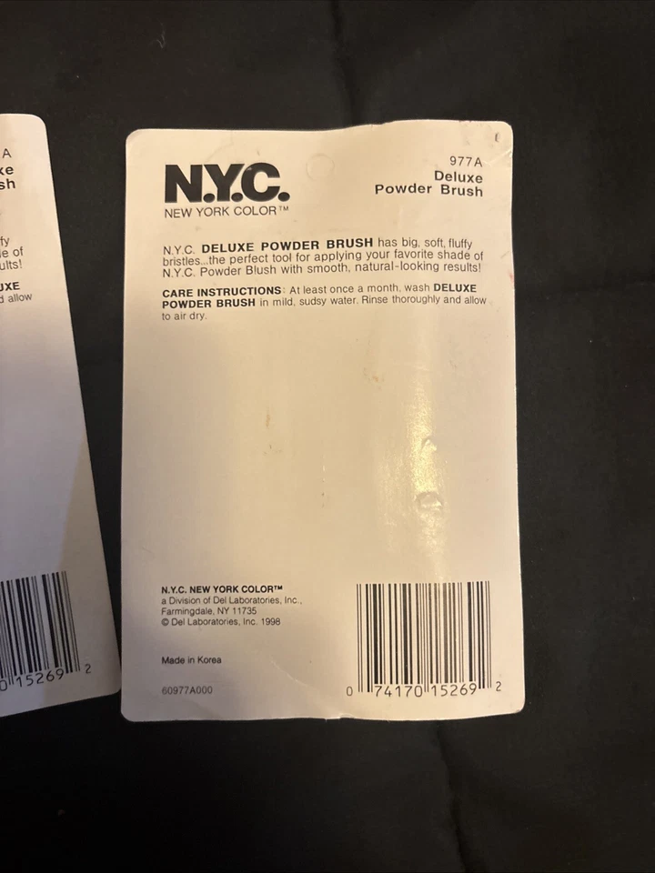(2)- NYC New York Color Deluxe Powder Brush NEW SEALED - Image 4 of 4