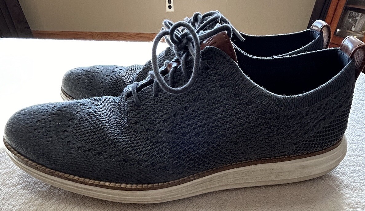 Cole Haan Original Grand Stitchlite Men Sz 10 M Wingtip  display picture 1