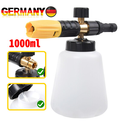 Schneeschaumlanze Schaumkanone für Hochdruckreiniger Kärcher K2 K3 K4 K5 K6 K7