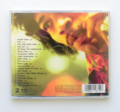 Jimi Hendrix - Experience Hendrix - The Best Of Jimi Hendrix CD