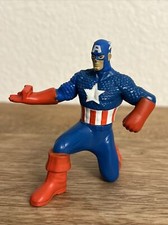 CAPTAIN AMERICA MARVEL AVENGERS 3  ACTION FIGURE MCDONALDS HAPPY MEAL PLASTICTOY