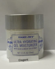 New Trader Joe's Ultra Hydrating Gel Moisturizer Aloe Green Tea Extract 2.5oz ea