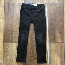Old Navy Girls Size 6-7 Super Skinny Pull-On Jegging Jeans Black