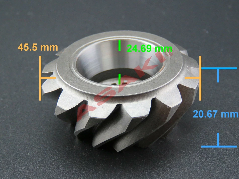 For YAMAHA Gear Set 67F-516070-FF (67F-45551-00+67F-45560-00+67F-45570-00)=SET - Image 2 of 4