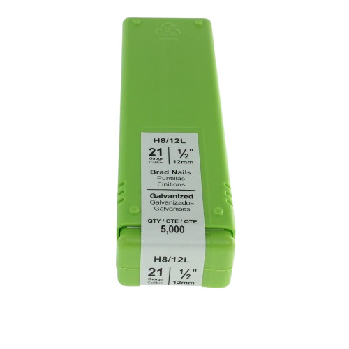 Grex 21-Gauge Brads 1/2 in., 5M H8/12L