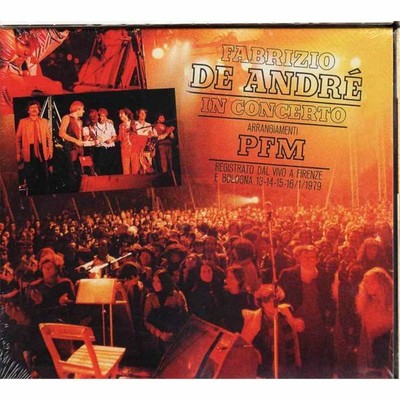 Fabrizio de Andre' Cd in Concerto Arrangiamenti Pfm Vol 1 ...