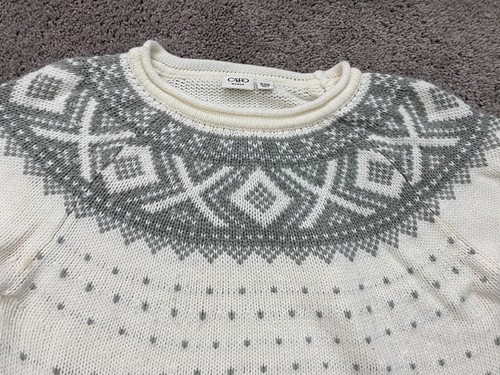 Cato Sweater Womens 18/20W PLUS Size Knit Off White - Picture 4 of 11