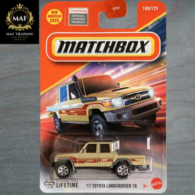 Matchbox 17 Toyota Landcruiser 78 #109 Mainline 2025 Case C Case D ...