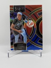 Jordin Canada 2024 Panini Select WNBA Red Blue Prizm Premier 050/399 #198