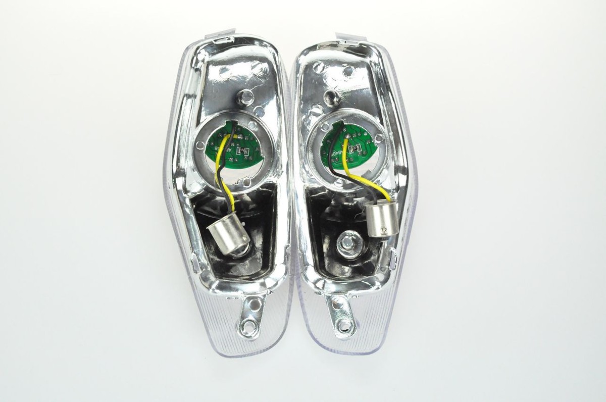 LED Front Turn Signal Light Fit Kawasaki 93-02 Ninja ZX-6 03-05