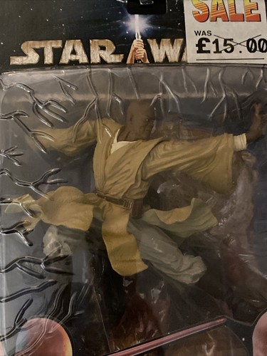 Star Wars Mace Windu Unleashed 2003 ( Factory Sealed ) MIB 1st Release Rare - Picture 2 of 3
