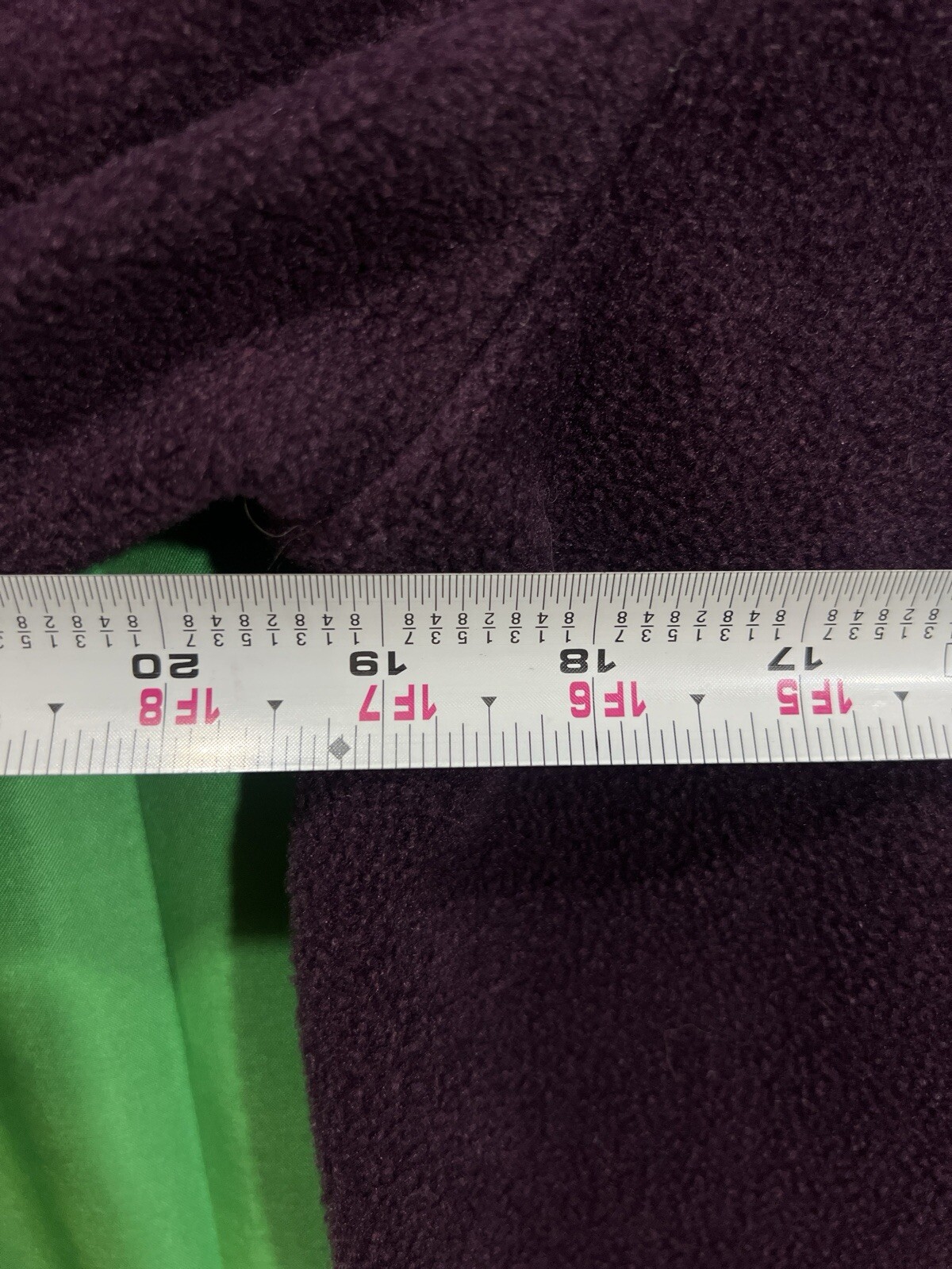 Basic Editions Solid Purple Embroidered Long Slee… - image 5