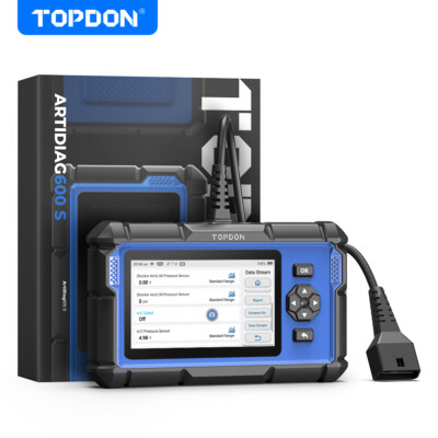 2024 TOPDON AD600S Profi KFZ OBD2 Diagnosegerät Auto Scanner DPF SAS ABS TPMS DE