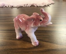 Vintage Japanese Ceramic Elephant Family Figurine Group